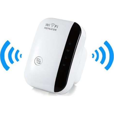Wlan-verstärker, Drahtloser Heim-internetverstärker 2,4 G, Super Verbesserter Wi-fi-reichweiten-repeater 300 Mbps, Wlan-signalrepeater, Einfache Installation Und Abdeckung
