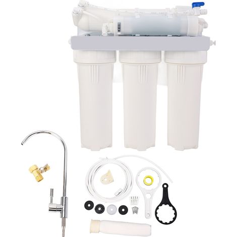 5 Schritte Aktivkohle-wasserfilter, Filtermedium, Kompatibel Mit Unterputz- Und Tischwasserfiltersystemen Für Den Hausgebrauch