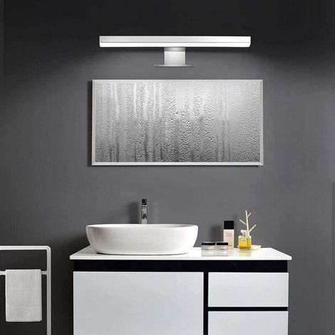 2-in-1 Led-spiegelleuchte, Ip44 Badezimmerbeleuchtung, Neutralweiß, Schminkspiegelbeleuchtung, Schrankbeleuchtung 230 V, Spiegelschrank, Aufbauleuchte, Klemmleuchte Für Badezimmer, Wandleuchte