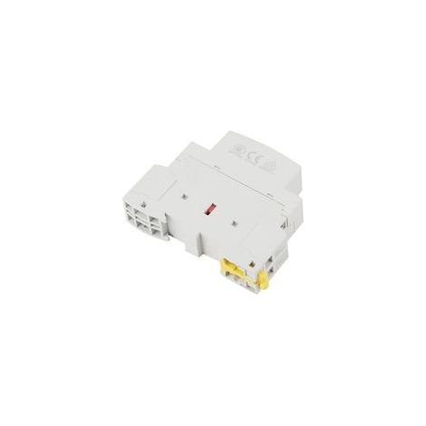 2p 20a Ac-haushaltskontaktorschütz Din-schiene 220v/230v 50/60hz, Ac-haushaltskontaktorschütz, 1no 1nc, Mit Din-schienenmontage (220v/230v)