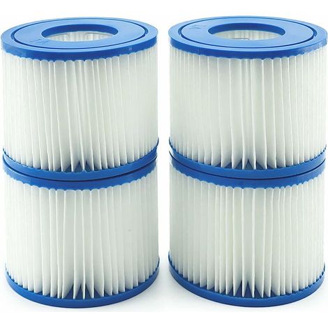 Filterelemente Vi Für Bestway Lay-z-spa, Ersatzteile Bw58323 Für Bestway 58239 (4 Stück)