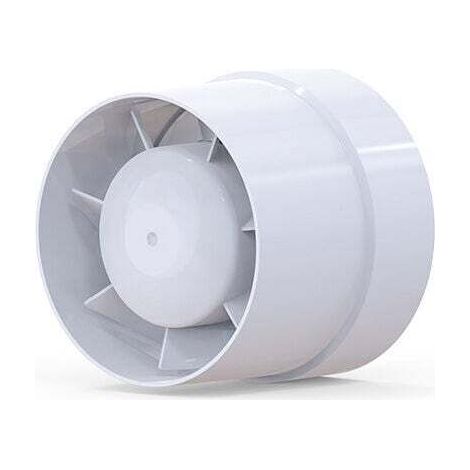 Leiser Abluftventilator 115 Mm – 16 W 220 V Für Badezimmer Und Gewächshäuser – Energieeffizient – Überhitzungsschutz - Lfi-11s