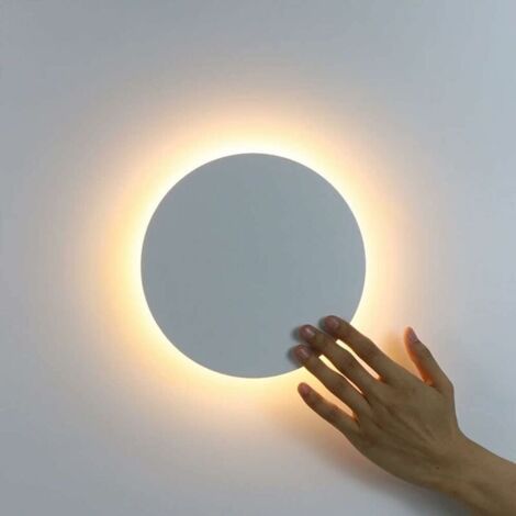 Innen-led-wandleuchte Mit Touch-schalter, 3 Farben, Einstellbare Farbtemperatur, Moderner Stil, 12 W, Ideal Für Schlafzimmer, Lesen, Nachttischlampe, Treppenhaus, Flur, Fliti
