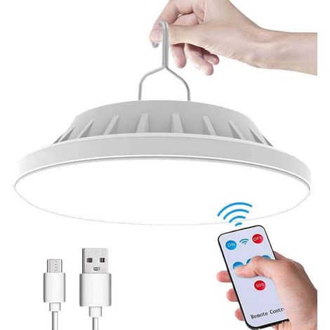 Wiederaufladbare Led-solar-campinglampe Mit Usb – 120 Leds – 200 Lumen – 5 Lichtmodi – Ipx7 Wasserdicht – Integrierte Powerbank