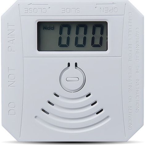 Rauch- Und Kohlenmonoxidmelder stromversorgung Durch 2 Aaa-batterien led-anzeige tonalarm ≥75 Db einfache Installation