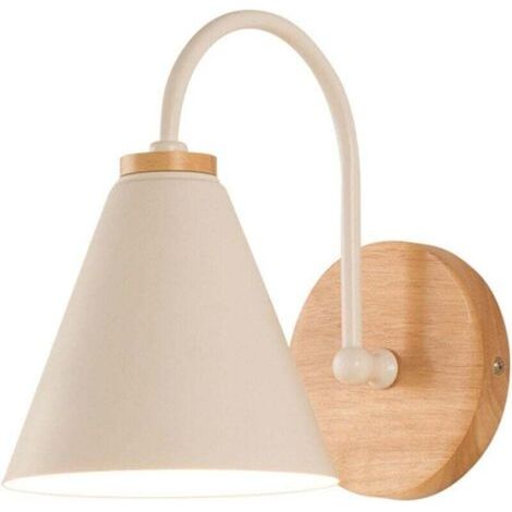 Led-wandleuchte Für Büro, Schlafzimmer, Nachttisch, Balkon, Leselampe, Moderner Und Schlichter Stil, Ideal Für Schlafzimmer, Flur, Badezimmer (weiß) Fliti