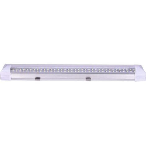 Led-neonlicht, 72 Leds Für Fahrzeuginnenraum – 12 V – 4,5 W – Mit Ein-/ausschalter Für Lkw, Wohnmobil, Boot – 1 Streifen, Weiß – Fei Yu