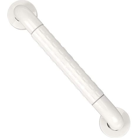 Wc-haltegriff Wandhalterung Edelstahl Badewannengriff Handtuchhalter - 400mm (weiß)