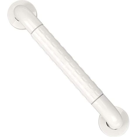 Wc-stützgriff, Wandmontierter Edelstahl-griff, Badewannengriff, Handtuchhalter - 400 Mm (weiß)