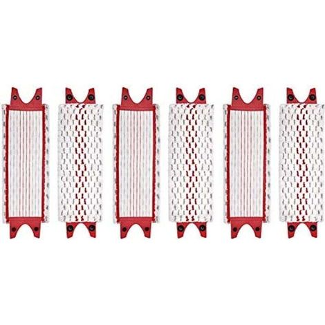 6er-set Mikrofasermopps – Maschinenwaschbar – Für Die Reinigung Harter Böden – Kompatibel Mit Vileda Ultramax