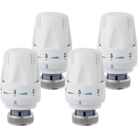 4er-set Thermostatköpfe, M 30 X 1,5 Ersatzkopf Für Heizkörperventil, Thermostatisches Heizkörperventil