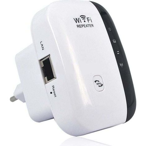 Starker Wifi-repeater 300mbps, Starker Wifi-verstärker 2.4ghz, Wifi-range-booster, Kabelloser Wifi-repeater Und -erweiterer Mit Ethernet-anschluss, Wifi-extender, Wifi-booster, Wps-schutz