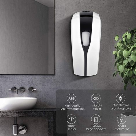 Automatischer Seifenspender 1000 Ml, Berührungsloser Desinfektionsspender, Wandmontierter Seifenspender Für Säulen Für Restaurants Und Schulen