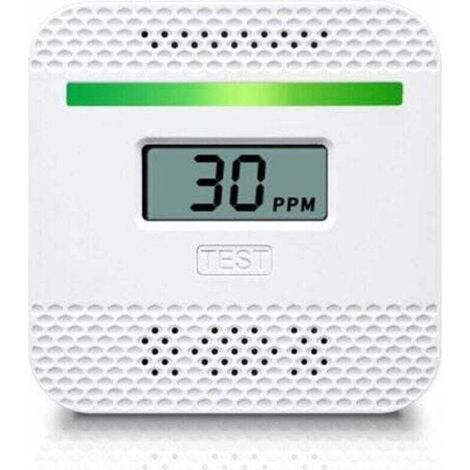 Kohlenmonoxid-detektor, Tragbarer Kohlenmonoxid-detektor Mit Lcd-digitalanzeige Für Reisen Und Zuhause, Ul-zertifizierter Kohlenmonoxid-alarm Mit Elektrochemischem Sensor