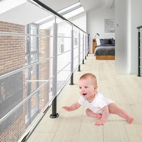 Filet De Protection Pour Escaliers, Filet De Sécurité, Filet De Protection D'Escaliers De Balcon, Balustrade Escalier Filet, Filet Escalier, Filet De Protection Pour Balcon