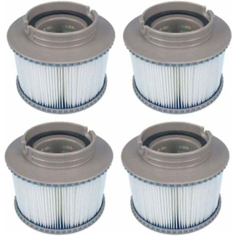 4er-pack Ersatzfilter Für Mspa Fd2089, Filterkartusche Für Pool Und Spa
