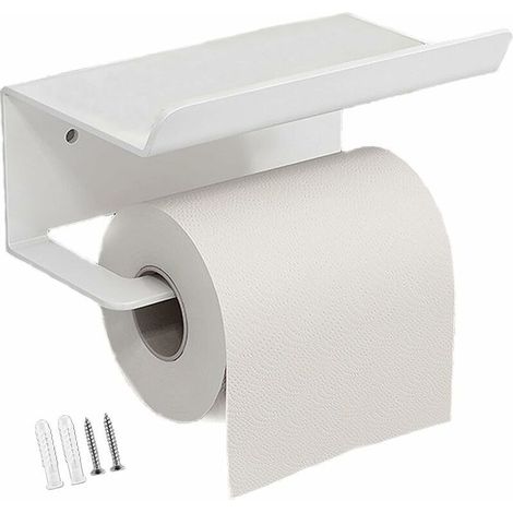 Toilettenpapierhalter, Edelstahl-handtuchhalter Für Mobiltelefone, Toilettenpapierständer Mit Tablett Für Bad Und Küche