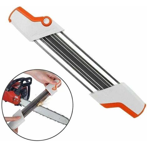 2-in-1-kettenschärfgerät Für Kettensägen, 0,325 Zoll, Ø 4,8 Mm – Weiß