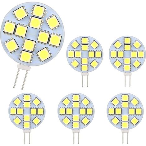 10er-pack Led-glühbirnen G4 Dc 12v, Nicht Dimmbar, Kaltweiß 6000k, Ersatz Für 20w-halogenlampen, Für Küche, Wohnmobil, Rv, Anhänger, Boot