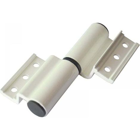 1 Stück Türscharnier Aus Aluminiumlegierung, Gebrochene Brücke Diy, Langlebig Und Lange Lebensdauer, Geeignet Für Türen Und Fenster (farbe: Weiß Rechts)