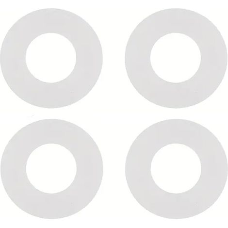 4 Stück Silikon-dichtungen, Hänge-wc-spülventil-dichtung, Gummimembran-scheiben Zur Reparatur Des Spülventils