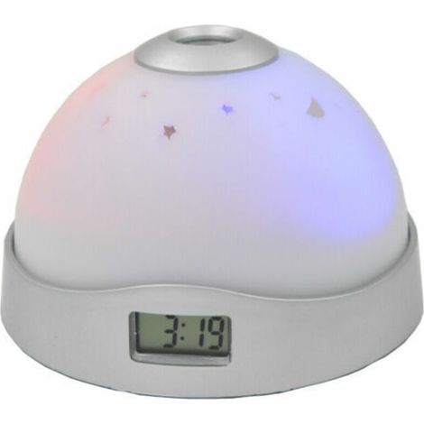 Deckenprojektor-wecker, Wecker Mit Projektion Und Ambientelicht (ohne Batterien), Digitaler Projektionswecker, Einfach Und Praktisch, Led-projektor Für Das Schlafzimmer.