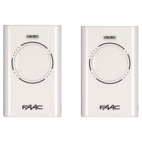 Faac Xt4 433 Slh Fernbedienung Weiss 2er-pack