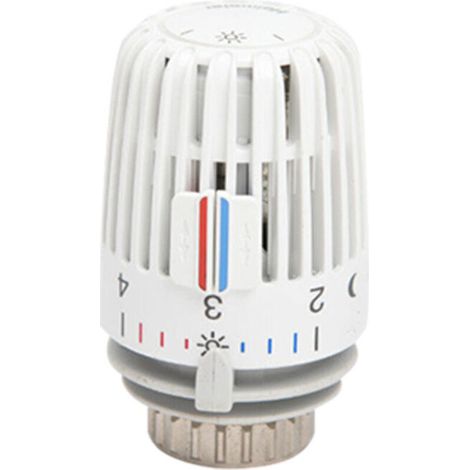 Thermostatkopf K Mit Direktanschluss Für Danfoss Rav 9800-24.500, Weiß, 1 Stück