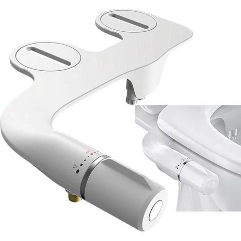 Schlankes Toilettensitz-reinigungsgerät, Einfach Zu Installieren, Diy-dusch-wc, Bidet Und Intimreinigung, Keine Stromversorgung Erforderlich, Anschlussschlauch