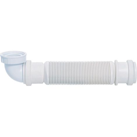 Platzsparender Siphon Senzo Ø40 Mm, Wirquin 30723637, Weiß