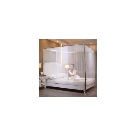 Moskitonetz Für Bett, Anti-mücken-moskitonetz, Universelles Moskitonetz, 1,8 M X 2 M (bettrahmen Inklusive)