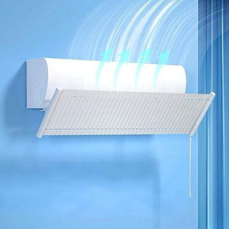 Universeller Klimaanlagen-luftumlenker, Verstellbar Für Klimaanlage, Schutzschild, Kalt/warm, Für Zuhause/büro, Senioren, Neugeborene, Schwangere (weiß)