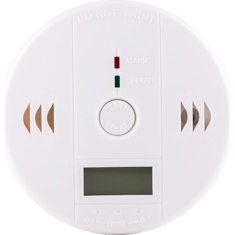Kohlenmonoxid-detektor, Kohlenmonoxid-alarm, Batteriebetriebener Kohlenmonoxid-detektor Mit Lcd-digitalanzeige