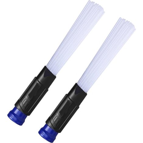 Set Aus 2 Universellen Staubbürstenrohren Für Staubsauger, Multifunktionale Saugrohre, Staubbürste, Tragbare Entkalkungsbürste, Schlauchverlängerungskopf