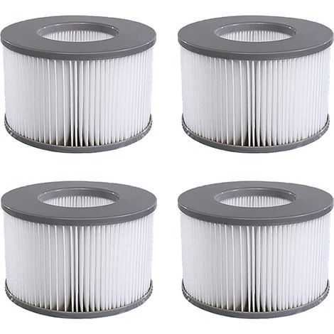 Spa-lite-filter Für Mspa, Filter Für Mspa Lite, Whirlpool-filter Für Mspa – Filterkartuschen Für Whirlpools Und Heiße Bäder – Modell Ab 2020 (4 Stück)