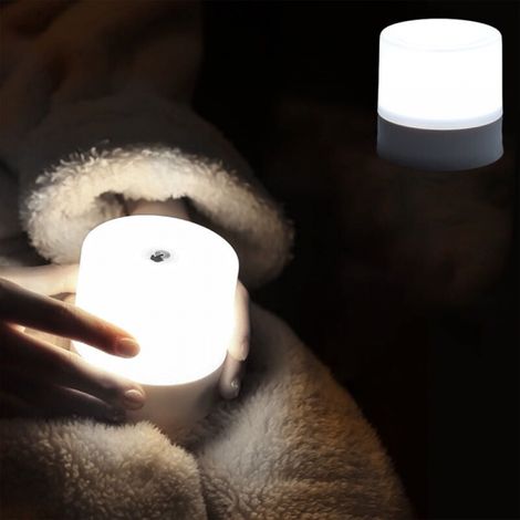 Nachttischlampe Schlafzimmer Led-nachttischlampe Augenschutzlampe Für Kinder, Geräuscharme Steuerung, Sanfte Und Komfortable Beleuchtung