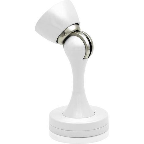 Gebürstete Weiße Edelstahl-magnet-türstopper, Robuster Magnet-türstopper, Wandschutz, Unterer Magnet-türstopper