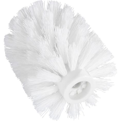 Ersatz-wc-bürstenkopf Mit Adapter, Polypropylen, Durchmesser 7,5 Cm, Weiß