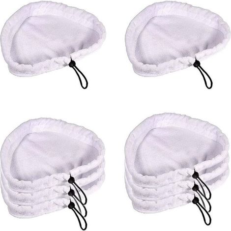 Balai Vapeur 8-teiliges Set Mikrofasertücher Mikrofaser-pads Für Dampfreiniger Ersatzteile Für Mopps Waschbar