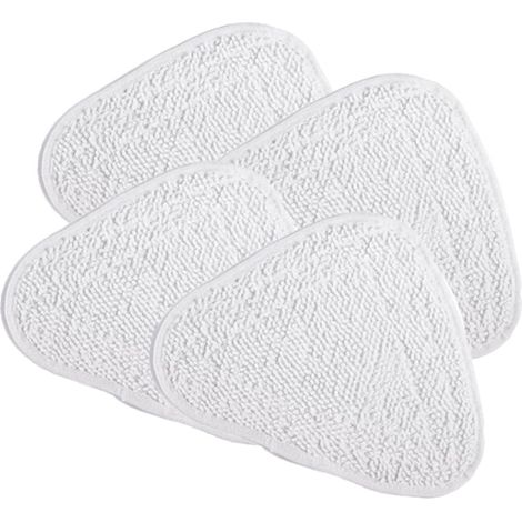 4 Stück Dampfreiniger-tücher - Kompatibel Mit O-cedar/vileda 100 - Ersatz - Dampfmopp-ersatzteil - Mikrofaser-mopppad - Mopp-nachfüllpack