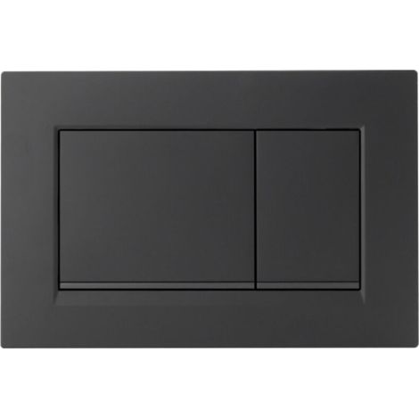 Auslöseplatte Mit Spülauslöser, Wc-auslöseplatte Kompatibel Mit Geberit Sigma 30, Abs-kunststoff Für Höhere Haltbarkeit Und Langlebigkeit, Einfache Installation (schwarz)