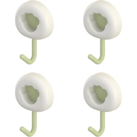 Selbstklebende Wandhaken - 4er Set Kleine Klebehaken, Multifunktionale Schrankhaken, Badezimmerhaken Für Handtücher, Wiederverwendbare Haken Für Wohnzimmer Und Bad