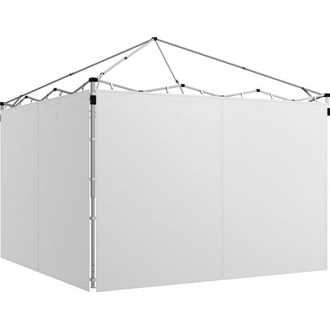 Seitliche Paneelen Für Pavillons, Ersatzpaneele Für Pavillons 3 X 3 M Oder 3 X 6 M, 2er-set, Weiß