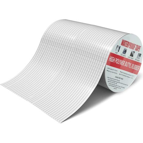 20 Cm X 5 M Wasserdichtes Klebeband, Butyl-aluminium-dichtungsband, Selbstklebendes Dichtungsband, Dachdichtungsband