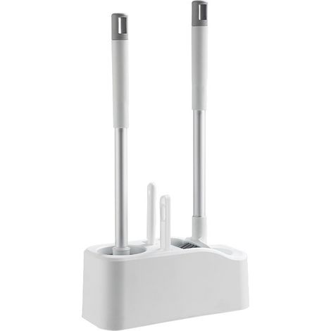 Set Aus Zwei Hochwertigen Wand-toilettenbürsten, Langlebige Kunststoff-toilettenbürste Mit Porösem Sockel, Toilettenbürste Für Badezimmer, Badreinigung