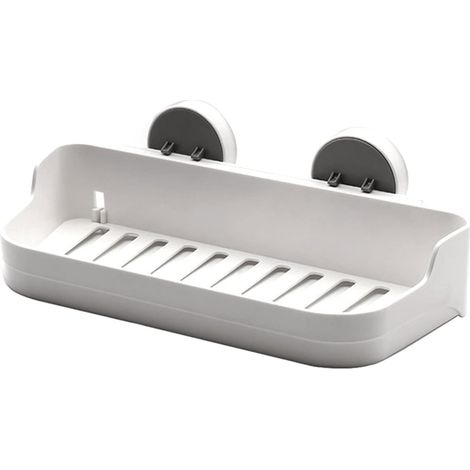 Seifenspender Für Badezimmer Und Küche, Multifunktional, Abnehmbar, Mit Saugnapf Und Schwamm, Wandmontiert Für Dusche, Praktisch