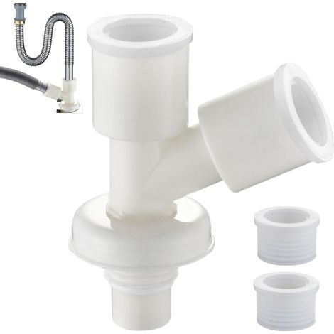 Abflussrohranschluss, Waschmaschinen-schlauchanschluss, Wasserdichter Sanitär-verbindungsadapter Für Schlauchverlängerung, Ersatzteil Für Badezimmer-waschmaschine