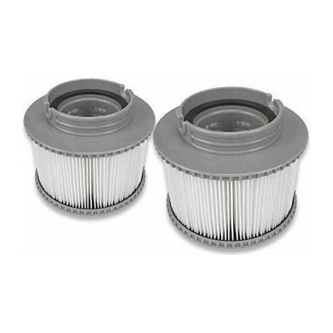 2er-pack Filter, Poolfilterkartuschen, Ersatz-filterkartuschen Für Badewanne, Spa, Pool (2 Stück)