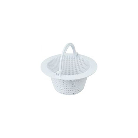 Runder Skimmerkorb Für Oberirdische Pools - Durchmesser 16 Cm - Weiß