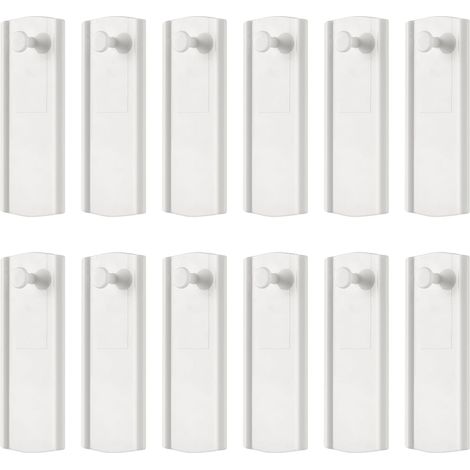 Set Aus 12 Großen Klebenägeln Für Bilderrahmen, Weiß, Für Fotos, Universelle Halterungen, Ohne Bohren, Dekoration